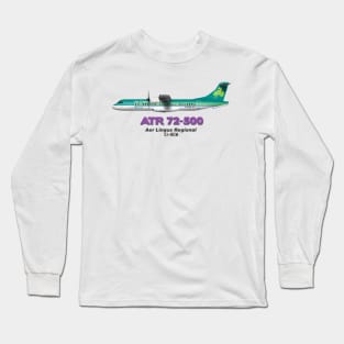 Avions de Transport Régional 72-500 - Aer Lingus Regional Long Sleeve T-Shirt